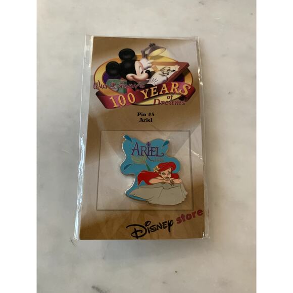 100 Years of Dreams Ariel The Little Mermaid Disney Trading Pin - Picture 1 of 2